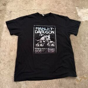 Harley-Davidson Honolulu Black Short Sleeve Tee